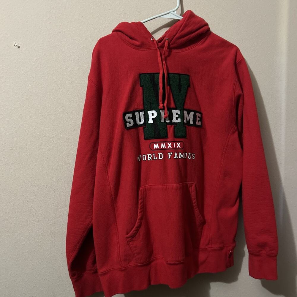 Supreme NY MMXIX Hoodie Sweatshirt
